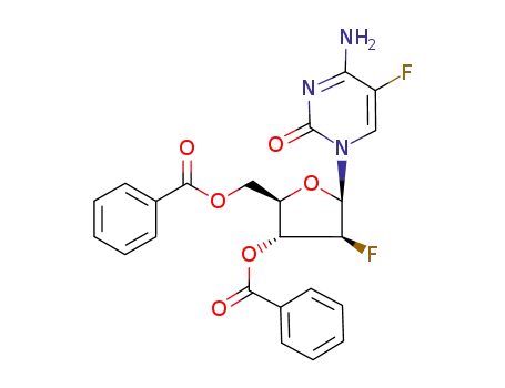 1-(3,5-O-dibenzoyl-2-fluoro-β-D-arabinofuranosyl)-5-fluorocytosine