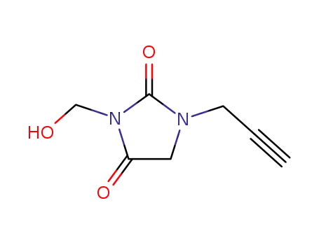 2,4-Imidazolidinedione, 3-(hydroxymethyl)-1-(2-propynyl)-
