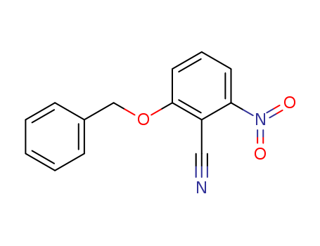 Benzonitrile, 2-nitro-6-(phenylmethoxy)-