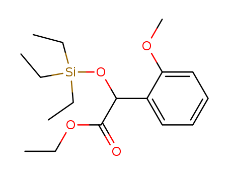 85905-77-7,ethyl (2-methoxyphenyl)[(triethylsilyl)oxy]acetate,