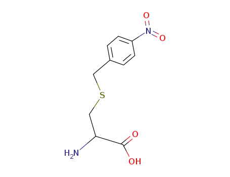 Molecular Structure of 90899-86-8 (L-2-amino-3-(4-nitrobenzylthio)propionic acid)