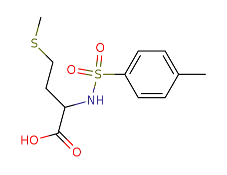 Molecular Structure of 4703-33-7 (N-(P-TOLUENESULFONYL)-D,L-METHIONINE)