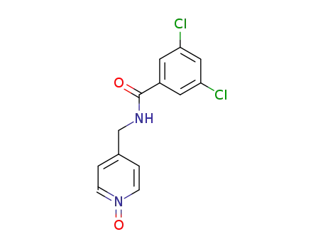 3,5-Dichloro-N-[(1-oxo-1lambda~5~-pyridin-4-yl)methyl]benzamide