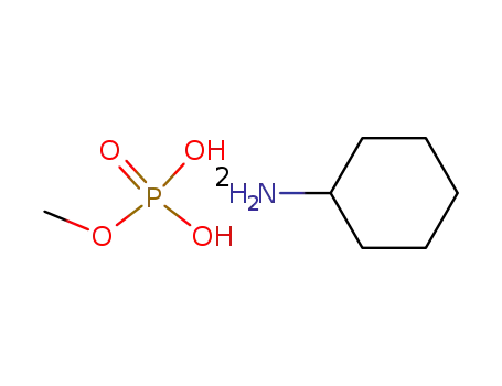 Molecular Structure of 7023-27-0 (MONOMETHYL PHOSPHATE DI(CYCLOHEXYLAMMONIUM) SALT)