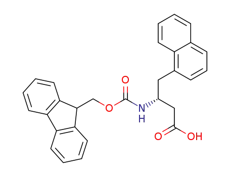 Molecular Structure of 269398-89-2 (FMOC-(R)-3-AMINO-4-(1-NAPHTHYL)-BUTYRIC ACID)