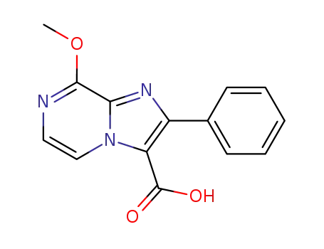 Imidazo[1,2-a]pyrazine-3-carboxylic acid, 8-methoxy-2-phenyl-