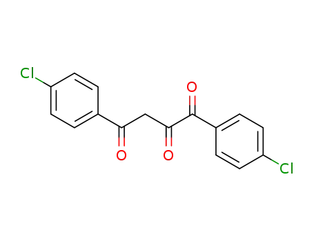 Molecular Structure of 79782-33-5 (1,2,4-Butanetrione, 1,4-bis(4-chlorophenyl)-)