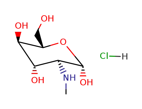 2-deoxy-2-(methylamino)hexopyranose