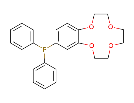 12-diphenylphosphino-2,3,5,6,8,9-hexahydro-1,4,7,10-benzotetraoxacyclodecin