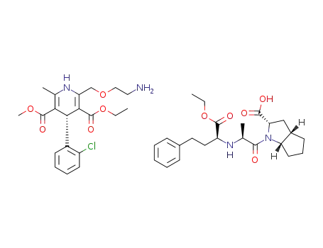 Molecular Structure of 1029898-76-7 (ramipril-amlodipine salt)