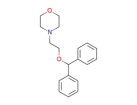 Morpholine, 4-(2-(diphenylmethoxy)ethyl)-