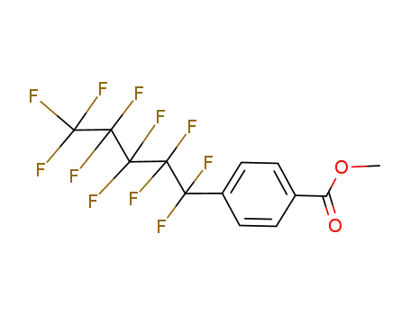 Benzoic acid, 4-(undecafluoropentyl)-, methyl ester