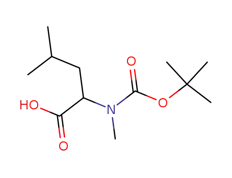 2-(tert-butoxycarbonyl-methyl-amino)-4-methyl-pentanoic acid