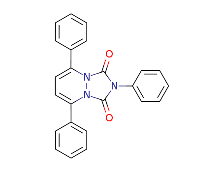 Molecular Structure of 105140-33-8 (1H-[1,2,4]Triazolo[1,2-a]pyridazine-1,3(2H)-dione, 2,5,8-triphenyl-)
