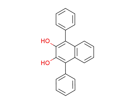 Molecular Structure of 52457-58-6 (1,4-diphenylnaphthalene-2,3-diol)