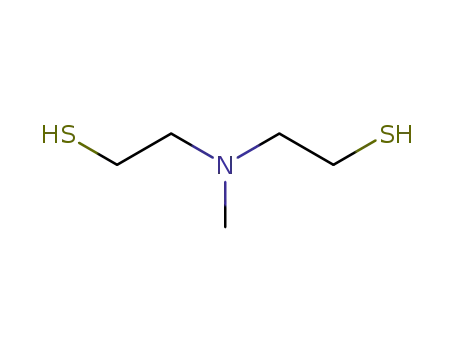 Molecular Structure of 19031-92-6 (Ethanethiol, 2,2'-(methylimino)bis-)