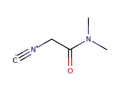 Molecular Structure of 68157-98-2 (2-isocyano-N,N-dimethylacetamide)