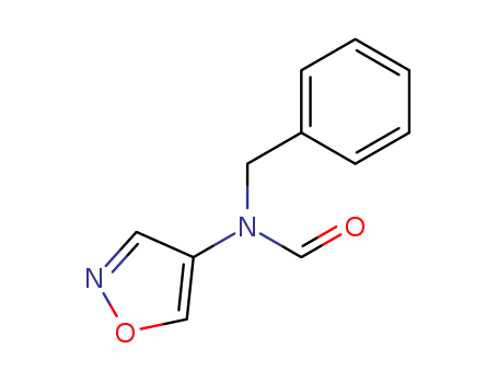 N-BENZYL-N-(4-ISOXAZOLYL)FORMAMIDE