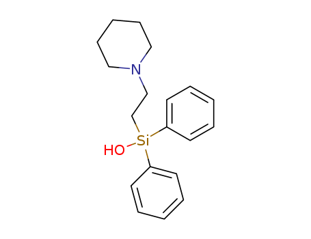 72385-51-4,Silanol,diphenyl[2-(1-piperidinyl)ethyl]- ,