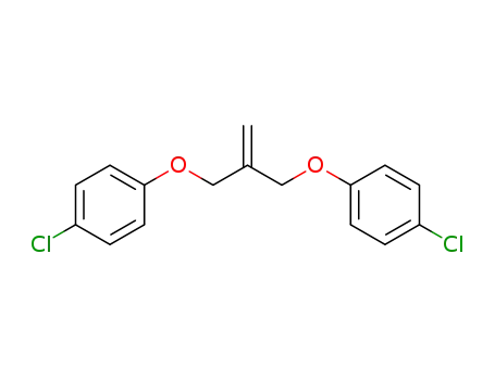 Molecular Structure of 1522-96-9 (1-chloro-4-({2-[(4-chlorophenoxy)methyl]prop-2-en-1-yl}oxy)benzene)