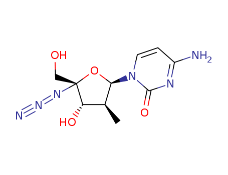 4'-azido-2'-deoxy-2'-methylCytidine