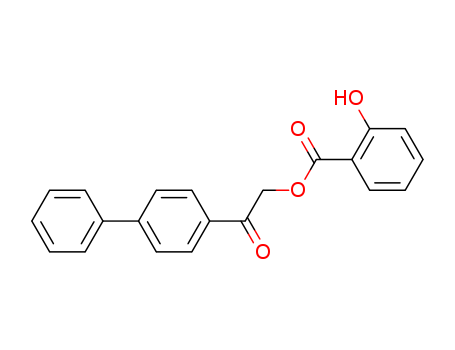 Benzoic acid,2-hydroxy-, 2-[1,1'-biphenyl]-4-yl-2-oxoethyl ester cas  4347-80-2