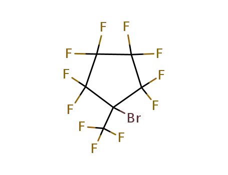 Molecular Structure of 125112-68-7 (1-BROMOOCTAFLUORO-1-(TRIFLUOROMETHYL)CYCLOPENTANE)