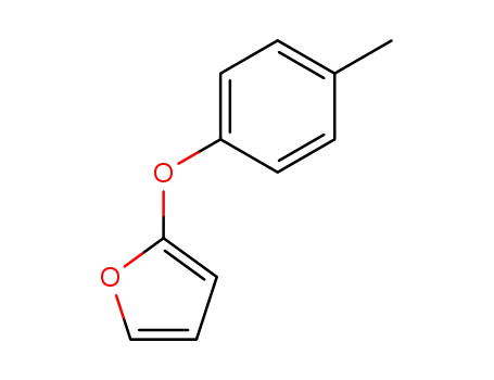 Molecular Structure of 60698-28-4 (Furan, 2-(4-methylphenoxy)-)