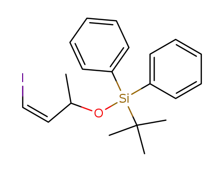 Molecular Structure of 132205-06-2 ((1Z,3R*)-3-(tert-Butyldiphenylsilyloxy)-1-iodo-1-butene)