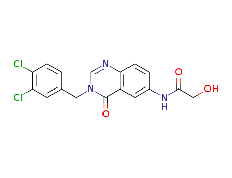 3-(3,4-dichlorobenzyl)-4-oxo-3,4-dihydroquinazolin-6-ylcarbaMic acid