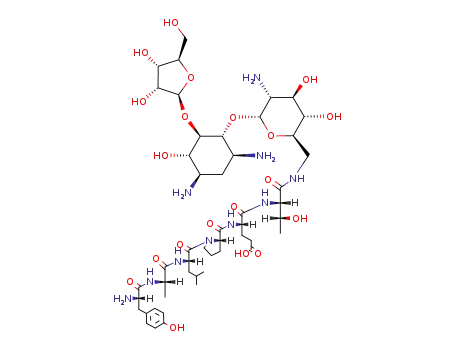 Molecular Structure of 950832-57-2 (C<sub>49</sub>H<sub>80</sub>N<sub>10</sub>O<sub>20</sub>)