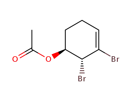 (+)-(1S,2R)-1-acetoxy-2,3-dibromocyclohex-3-ene