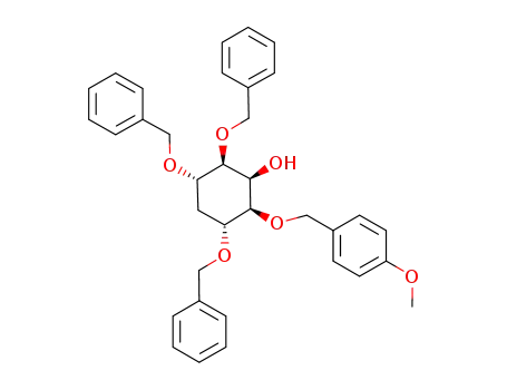 Cyclohexanol, 2-[(4-methoxyphenyl)methoxy]-3,5,6-tris(phenylmethoxy)-,
(1R,2R,3R,5S,6S)-