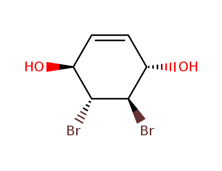 2-Cyclohexene-1,4-diol, 5,6-dibromo-, (1S,4S,5R,6R)-