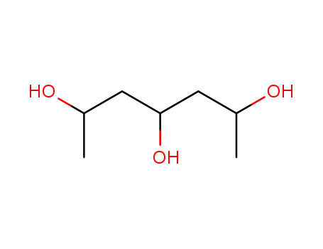 Molecular Structure of 1556-14-5 (2,4,6-Heptanetriol)