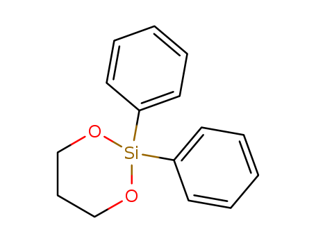 1,3-Dioxa-2-silacyclohexane, 2,2-diphenyl-