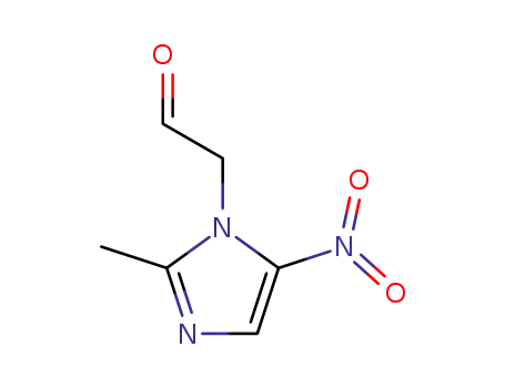 1H-Imidazole-1-acetaldehyde, 2-methyl-5-nitro-