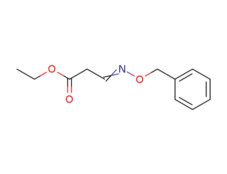 Propanoic acid, 3-[(phenylmethoxy)imino]-, ethyl ester