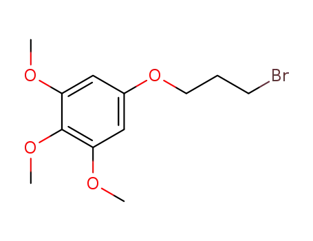 Molecular Structure of 204979-20-4 (Benzene, 5-(3-bromopropoxy)-1,2,3-trimethoxy-)