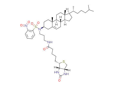 N-[3-(N-cholesteryl-2-nitrobenzenesulfonamido)propyl]biotinamide