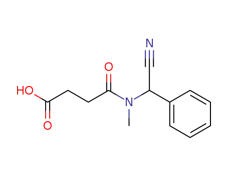 4-{[Cyano(phenyl)methyl](methyl)amino}-4-oxobutanoic acid