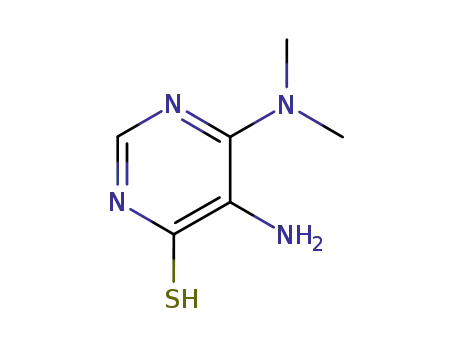 5-Amino-6-(dimethylamino)pyrimidine-4(1H)-thione