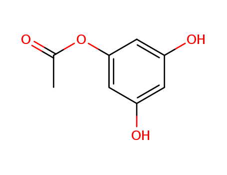 Molecular Structure of 16534-21-7 (1,3,5-Benzenetriol, monoacetate)