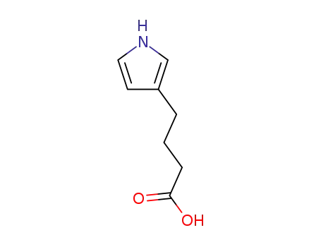 Molecular Structure of 30000-61-4 ((PYRROLYL-3)-4 BUTANOIC ACID)