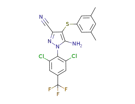 Molecular Structure of 1158997-64-8 (C<sub>19</sub>H<sub>13</sub>Cl<sub>2</sub>F<sub>3</sub>N<sub>4</sub>S)