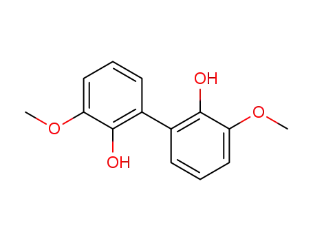 Molecular Structure of 4542-41-0 (6,6'-Biguaiacol)