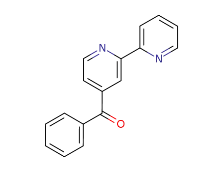 Molecular Structure of 339155-02-1 ([2,2'-Bipyridin]-4-yl-phenyl-methanone)