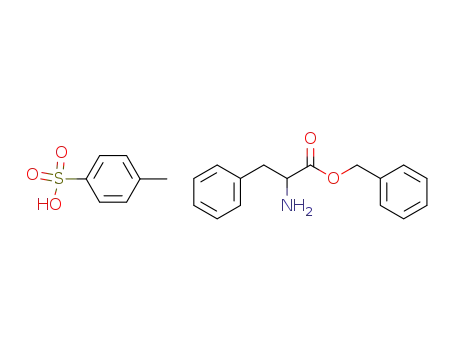 Molecular Structure of 119290-61-8 (DL-Phenylalanine-obzl p-tosylate)