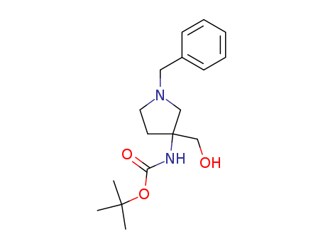 1-Benzyl-3-(hydroxymethyl)-3-Boc-aminopyrrolidine                                                                                                                                                       