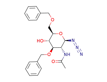 2-acetamido-3,6-di-O-benzyl-2-deoxy-β-D-glucopyranosyl azide